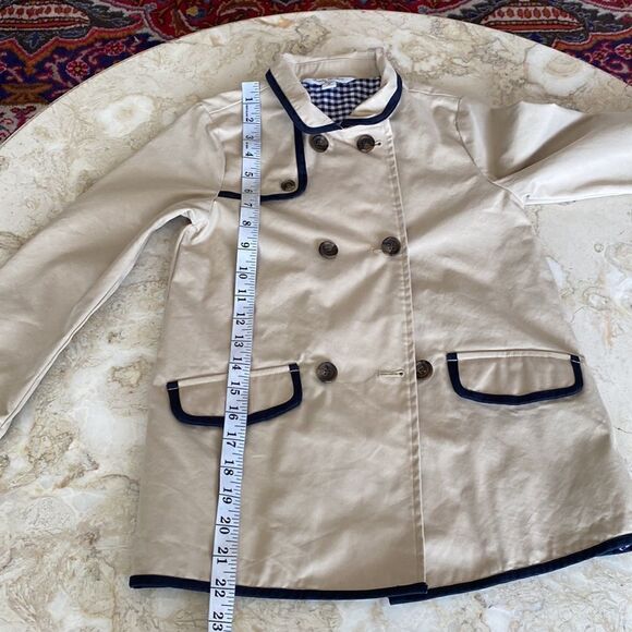 Brooks Brothers Girls Double Breasted Trench Coat - Picture 14 of 14